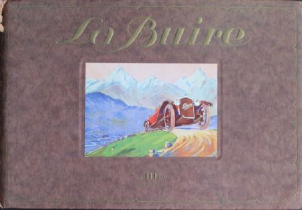 La Buire Automobiles Modelprogram 1923 Carbrochure (8429)